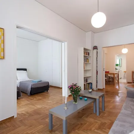 2 Bdrm For Up To 6 Guests Next To Acropolis Museum